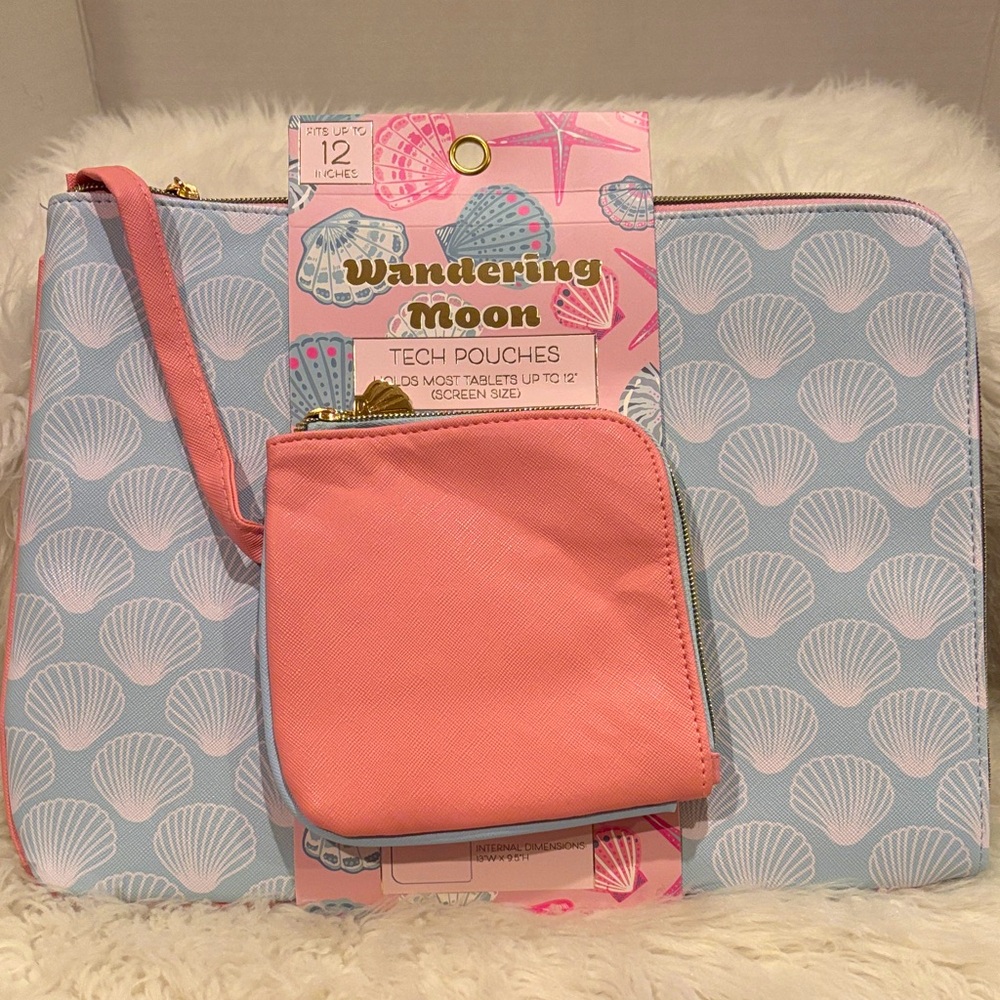 Wandering Moon Tech Pouches Set of 2 NWT